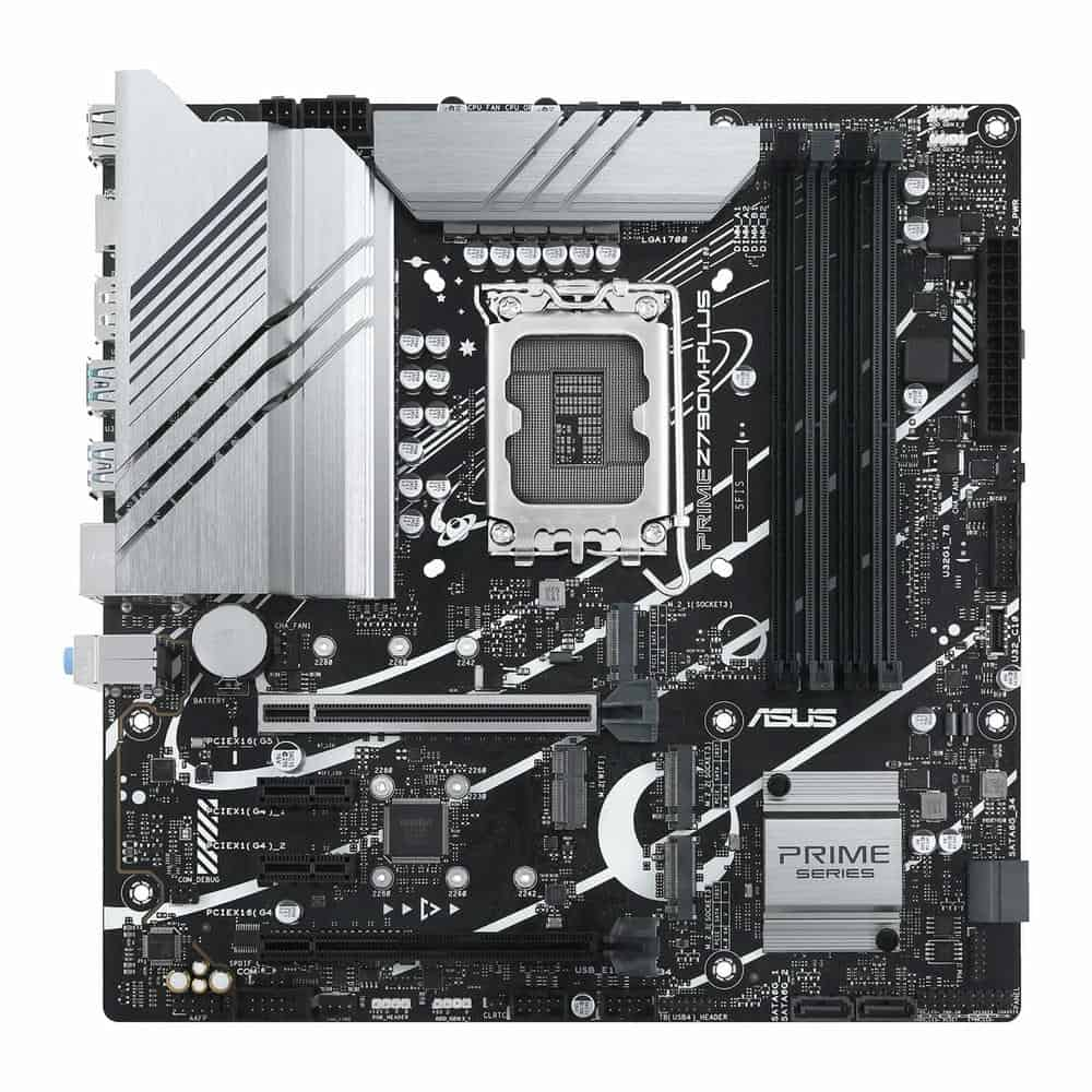 (image for) ASUS PRIME Z790M-PLUS DDR5 PCIe 5.0 MicroATX Motherboard